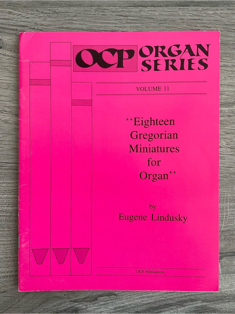 Eighteen Gregorian Miniatures for Organ Eugene Lindusky Sheet Music OCP